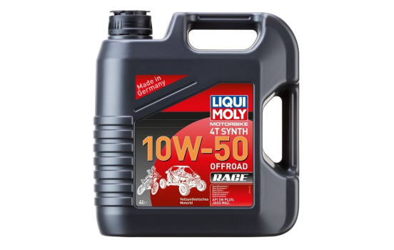 Engine Oil Motorbike 4T Synth 10W-50 Offroad Race, Image 2