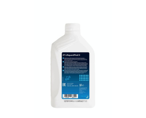 Transmission Oil ZF Automatic Transmission Lifeguard Fluid 9 1L, Image 3