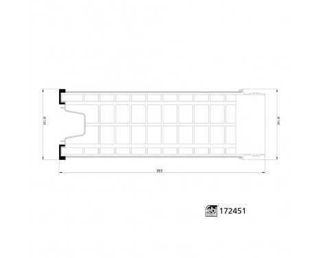 Air Filter 172451 FEBI