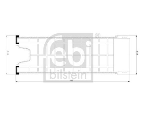 Air Filter 172451 FEBI, Image 3