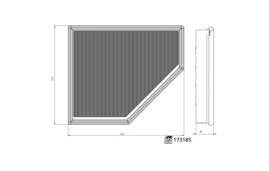 Air Filter 173185 FEBI