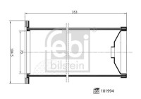 air filter 181994 FEBI