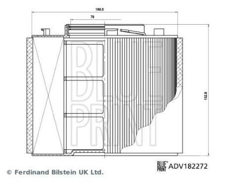 Air Filter ADV182272 Blue Print, Image 5