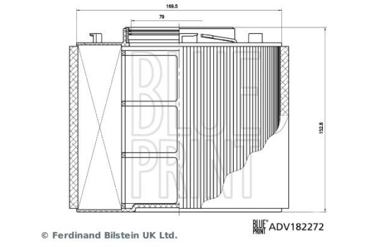 Air Filter ADV182272 Blue Print, Image 5