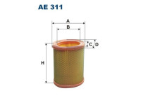 Air filter AE 311 Filtron
