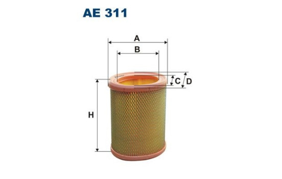 Air filter AE 311 Filtron
