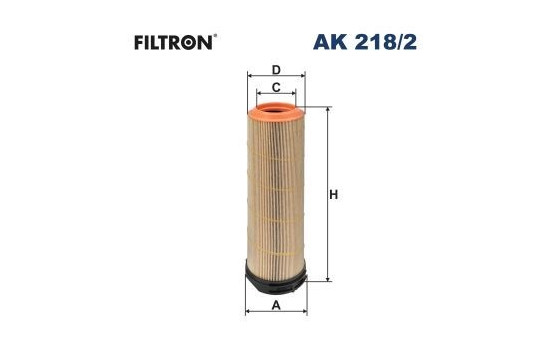 Air filter AK 218/2 Filtron