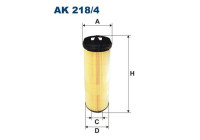 Air filter AK 218/4 Filtron