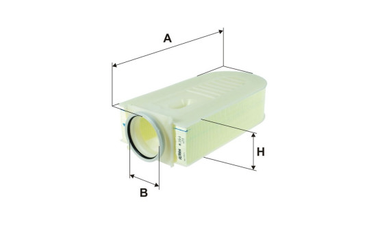 Air filter AK 218/8 Filtron, Image 2