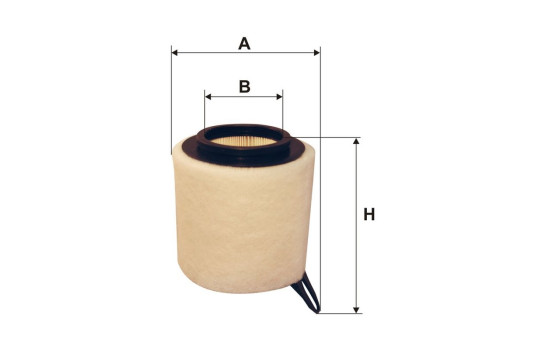 Air filter AK 362/4 Filtron, Image 2