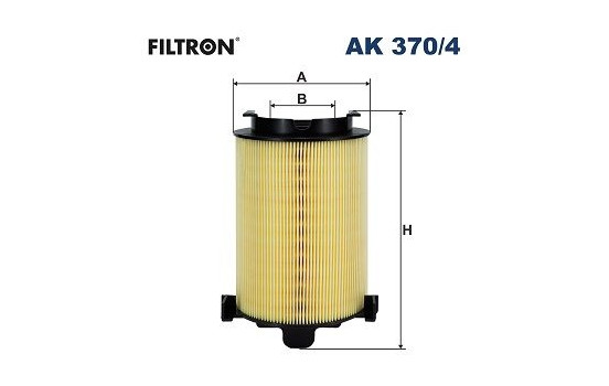 Air filter AK 370/4 Filtron