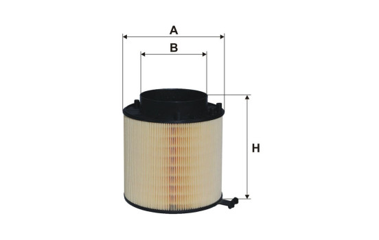 Air filter AK 371/4 Filtron, Image 2