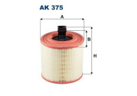 Air filter AK 375 Filtron