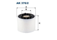 Air filter AK 376/2 Filtron