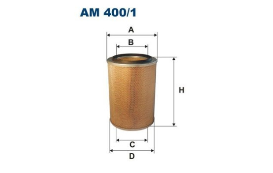 Air filter AM 400/1 Filtron