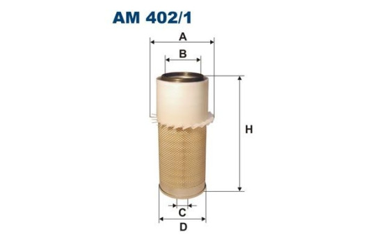 Air filter AM 402/1 Filtron