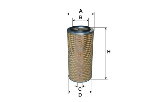 Air filter AM 402 Filtron, Image 2