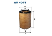 Air filter AM 404/1 Filtron