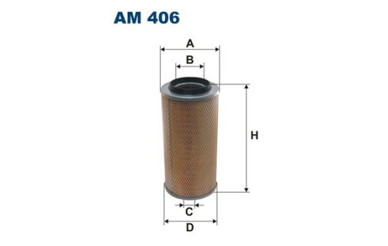 Air filter AM 406 Filtron