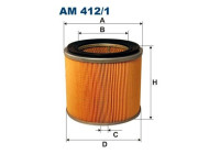 Air filter AM 412/1 Filtron