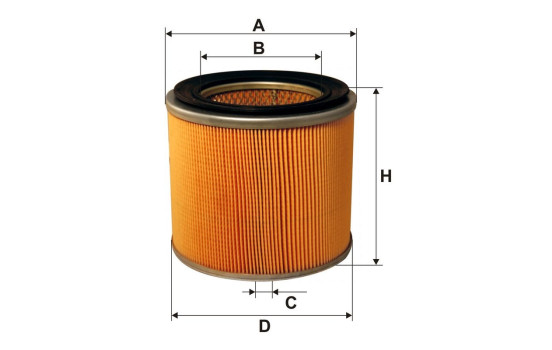 Air filter AM 412/1 Filtron, Image 2