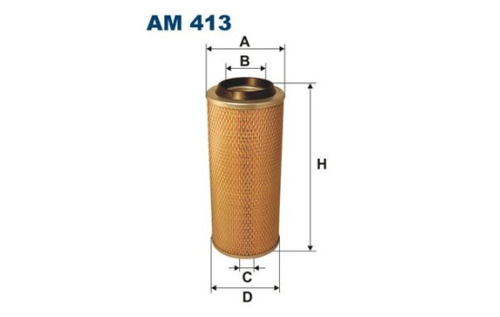 Air filter AM 413 Filtron