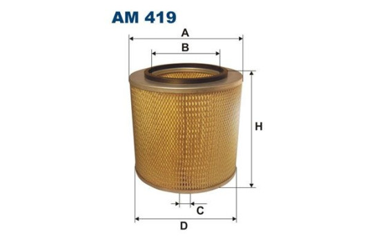 Air filter AM 419 Filtron