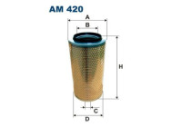 Air filter AM 420 Filtron