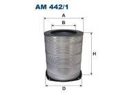 Air filter AM 442/1 Filtron