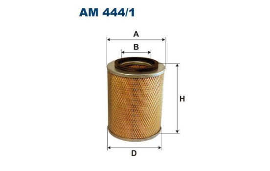 Air filter AM 444/1 Filtron