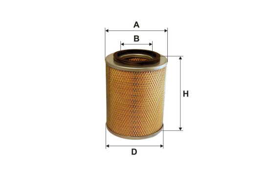 Air filter AM 444/1 Filtron, Image 2