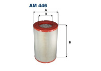 Air filter AM 446 Filtron