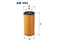 Air filter AM 454 Filtron