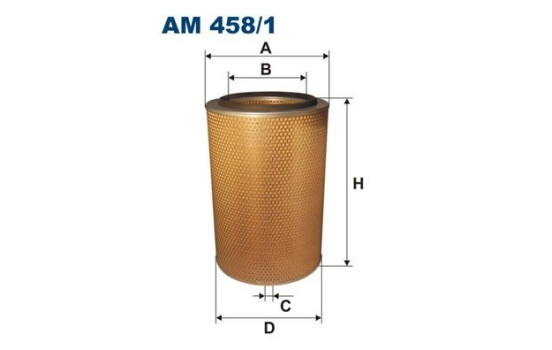Air filter AM 458/1 Filtron