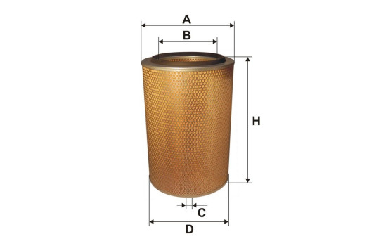 Air filter AM 458/1 Filtron, Image 2