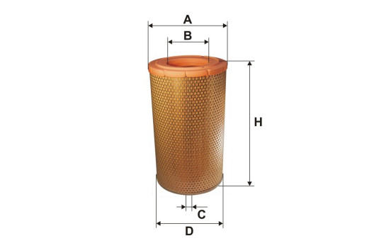 Air filter AM 464 Filtron, Image 2