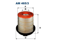 Air filter AM 465/3 Filtron