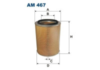 Air filter AM 467 Filtron