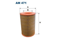 Air filter AM 471 Filtron