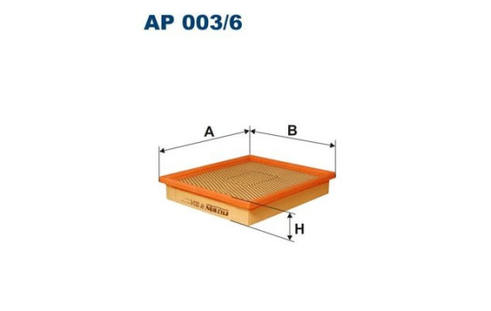 Air filter AP 003/6 Filtron