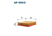 Air filter AP 004/2 Filtron