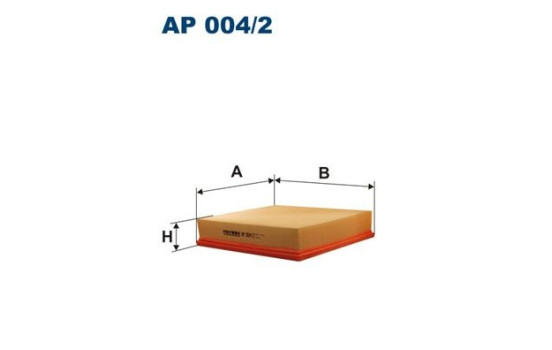 Air filter AP 004/2 Filtron
