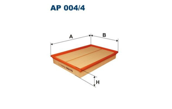 Air filter AP 004/4 Filtron