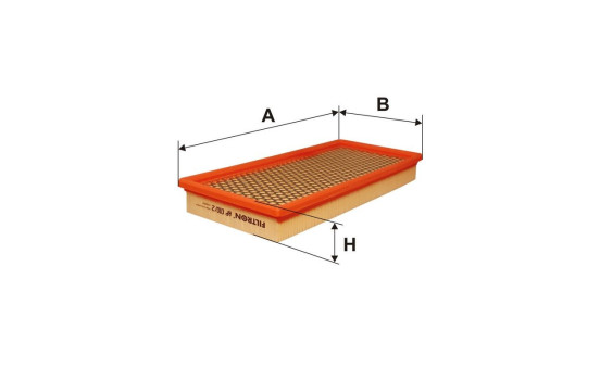 Air filter AP 010/2 Filtron, Image 2