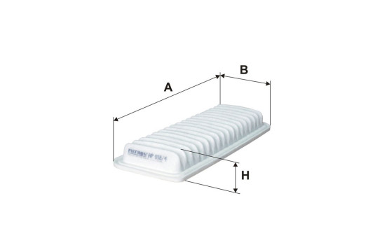 Air filter AP 018/4 Filtron, Image 2