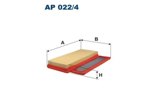 Air filter AP 022/4 Filtron
