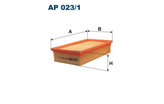 Air filter AP 023/1 Filtron