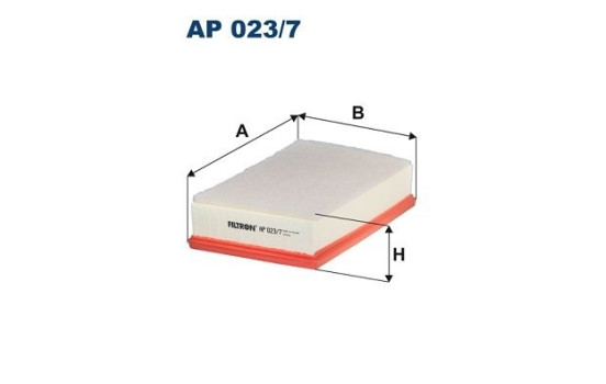 Air filter AP 023/7 Filtron