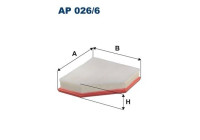 Air filter AP 026/6 Filtron