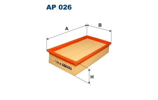 Air filter AP 026 Filtron